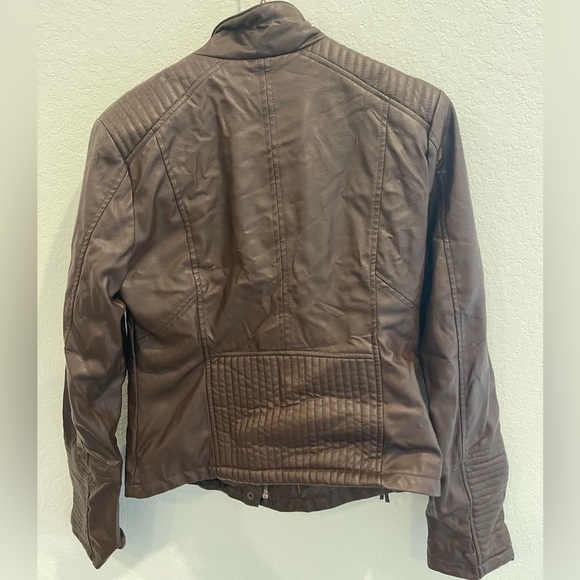 Faux Leather Jacket - Picture 2 of 4